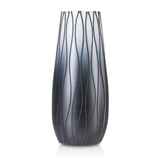 Pier 1 Handpainted Ombre Black Glass Vase - Vases
