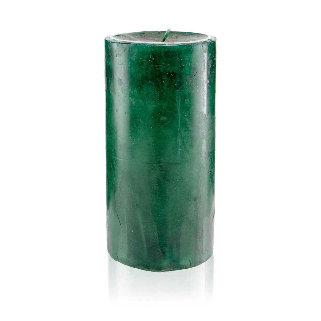 Pier 1 Holiday Forest 3x6 Mottled Pillar Candle - Pier 1