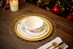 Pier 1 Home for Christmas Set of 4 Cereal Bowls - Bowls