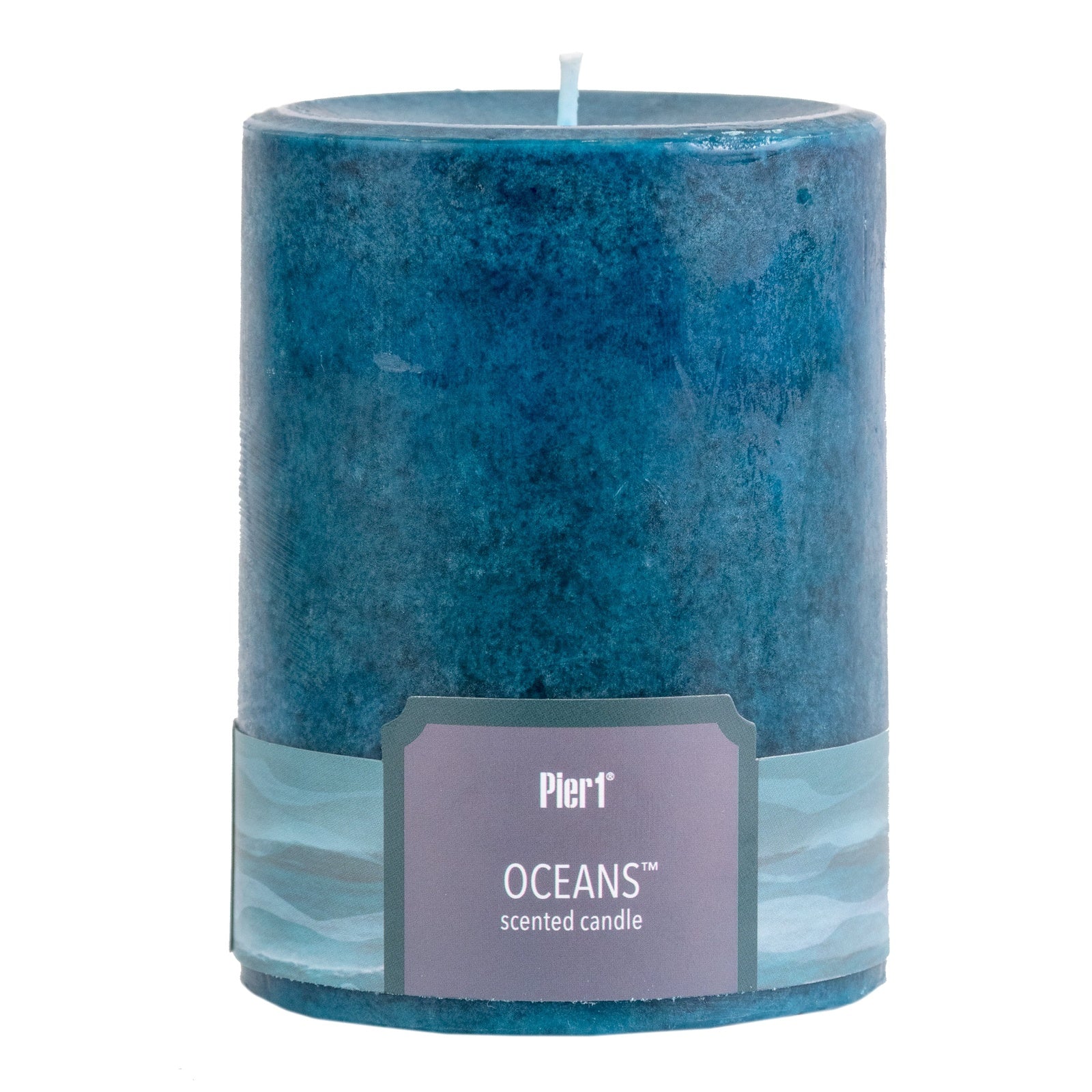 Pier-1-Oceans®-Mottled-Pillar-3x4-Candle-Pillar-Candles