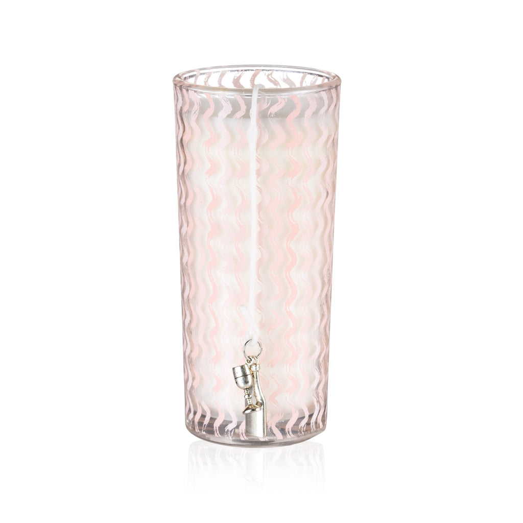 Pier 1 Pink Champagne Charm Jar Candle - Jar Candles