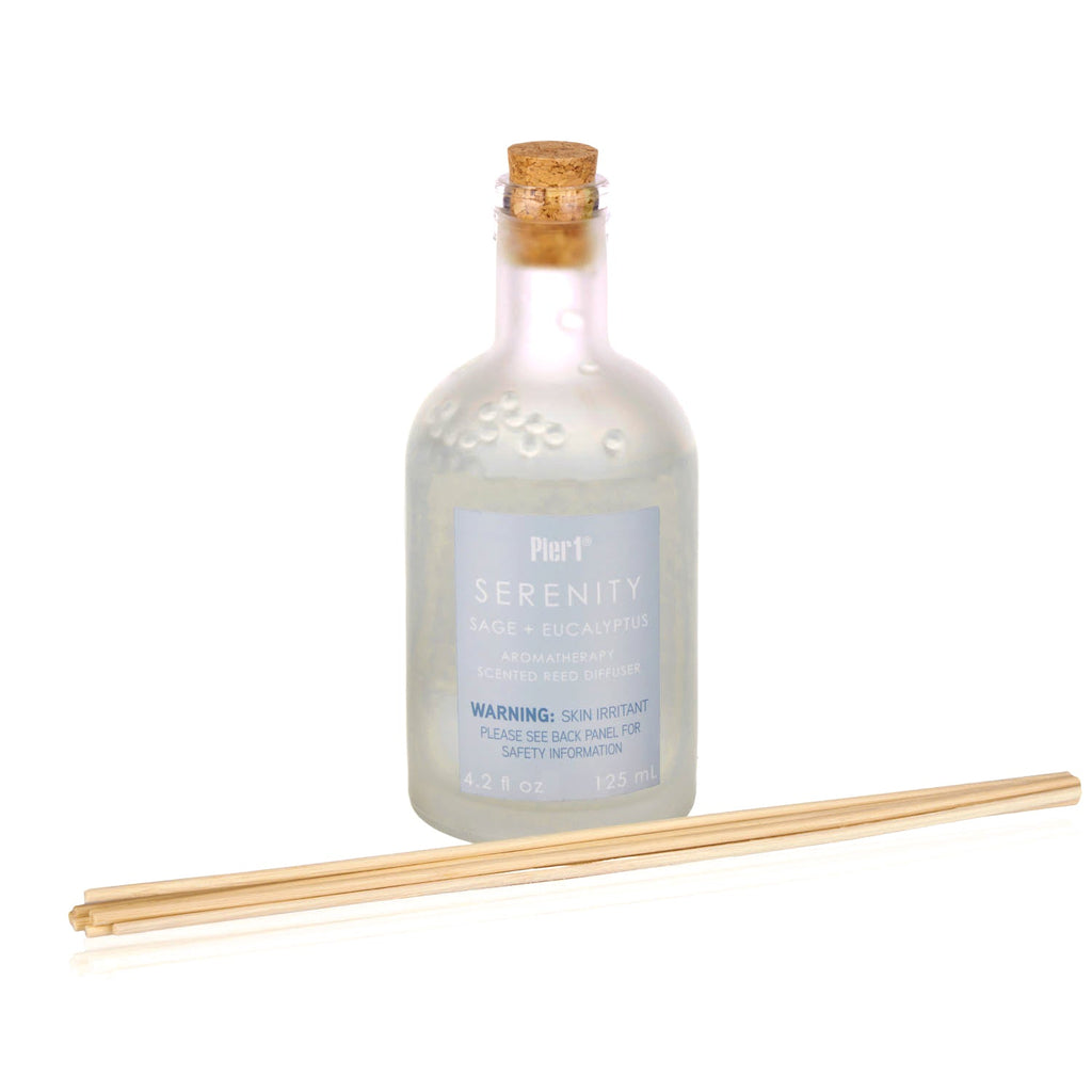 Pier 1 Serenity Sage & Eucalyptus Aromatherapy Reed Diffuser - Reed Diffusers