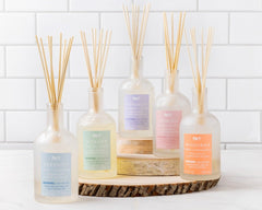 Pier 1 Unwind Rose & Tonka Aromatherapy Reed Diffuser - Reed Diffusers