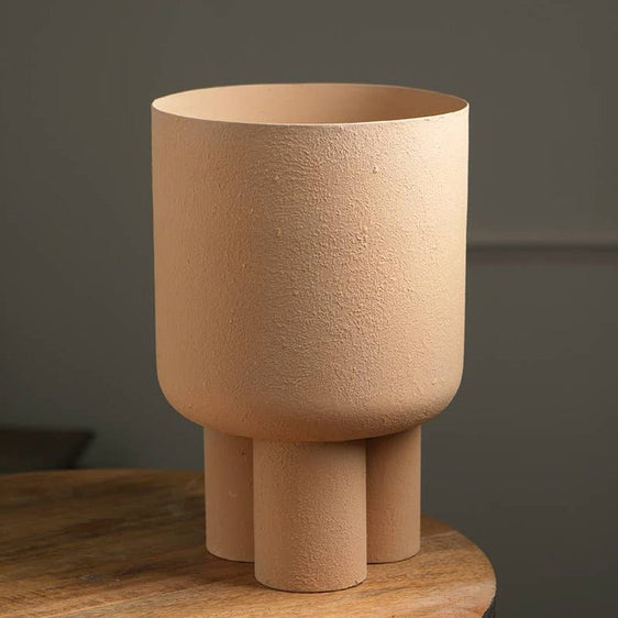Pink Aluminum Vase - Vases