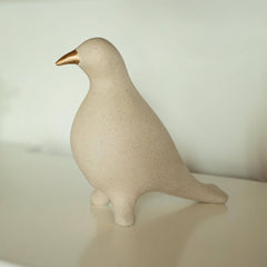 Posed Dove Ecomix Accent - White - Decorative Accessories