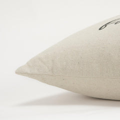 Printed 100% Cotton Sentiment Pillow - Decorative Pillows
