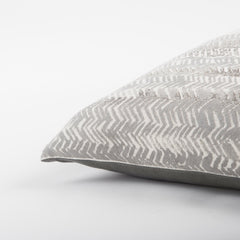 Printed Cotton Chevron Pillow Cover - Decorative Pillows