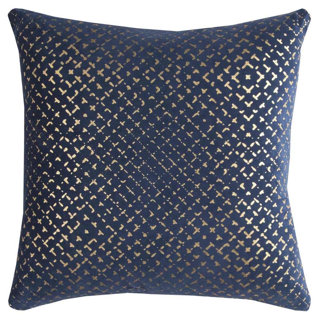 Printed Cotton Geometric Decorative Throw Pillow - Decorative Pillows