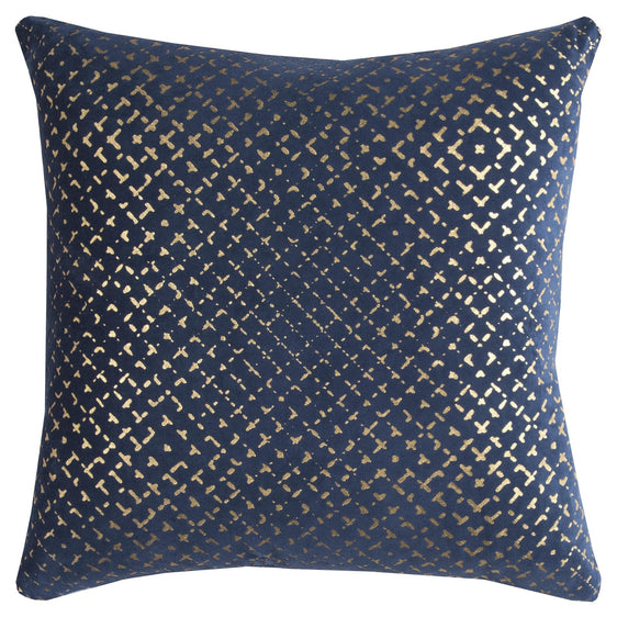 Printed Cotton Geometric Pillow Cover - Decorative Pillows