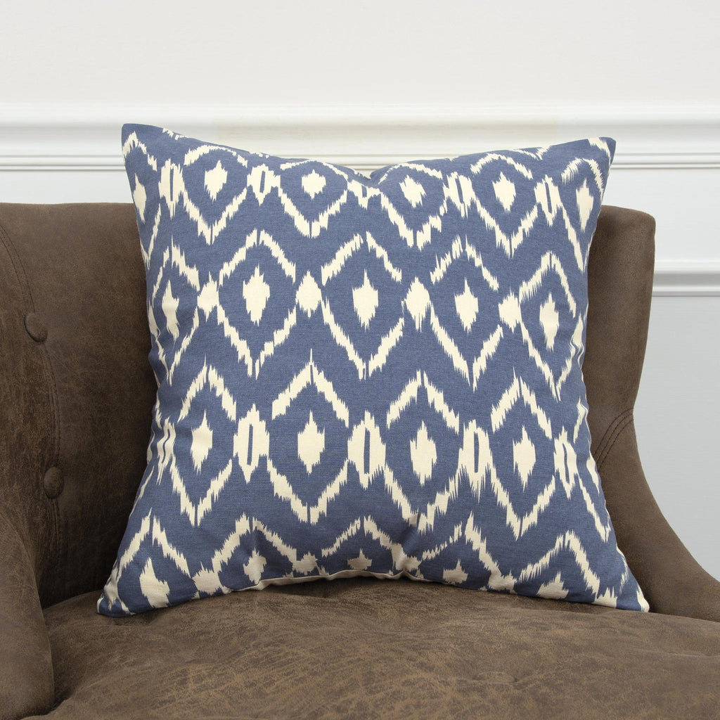 Printed Cotton Ikat Decorative Throw Pillow Pier 1