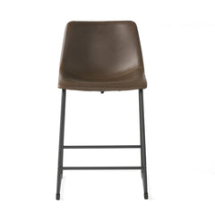PU Upholstered Counter Height Stool, Set of 2 - Counter Stool