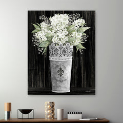 Punched Tin Floral I Canvas Giclee - Wall Art