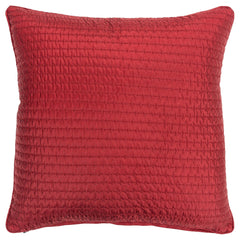 Quilted Solid Pillow Cover - Decorative Pillows