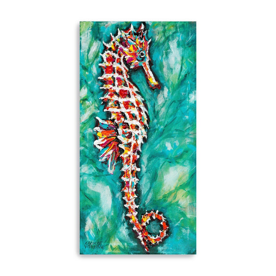 Radiant-Seahorse-I-Canvas-Giclee-Wall-Art-Wall-Art