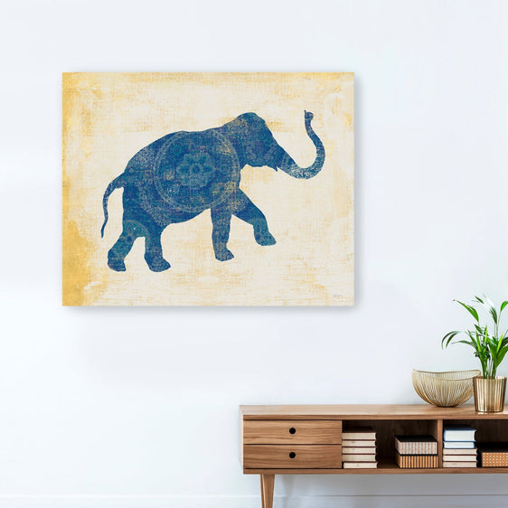 Raja Elephant I Canvas Giclee - Wall Art