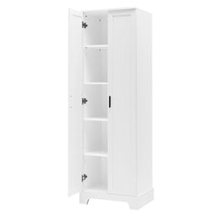 Ramirez Storage Cabinet with Two Doors and Adjustable Shelf - Storage Cabinets