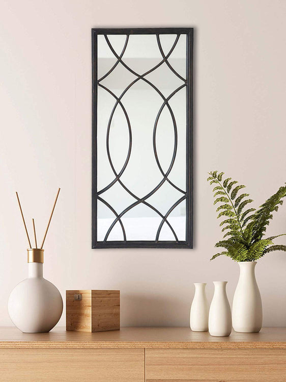 Rectangle-Window-Pane-Metal-Wall-Mirror-Mirrors