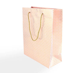 Recycled Paper Bag / Set of 7 Pcs / Pink - Recycled Paper - Gift Bags