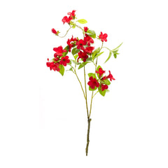 Red Floral and Bud Spray (Set of 6) - Decorative Accessories