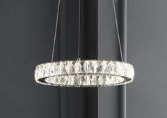 Reese Adjustable Integrated LED Metal/Crystal Pendant Pendant - Pendant Lights