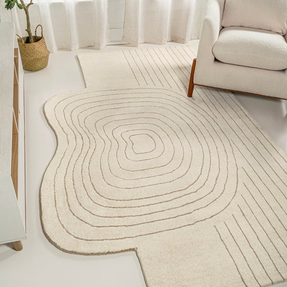 Retro-Bohemian-Abstract-Striped-Handwoven-Wool-Area-Rug-Rugs