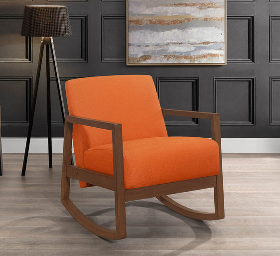Rocker-Accent-Chair-with-Plush-Cushion-and-Hardwood-Frame-Accent-Chairs