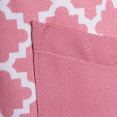 Rose Lattice Print 2 Pocket Apron - Aprons