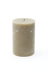 Rustic Pillar Candle, Set of 3 - Candles