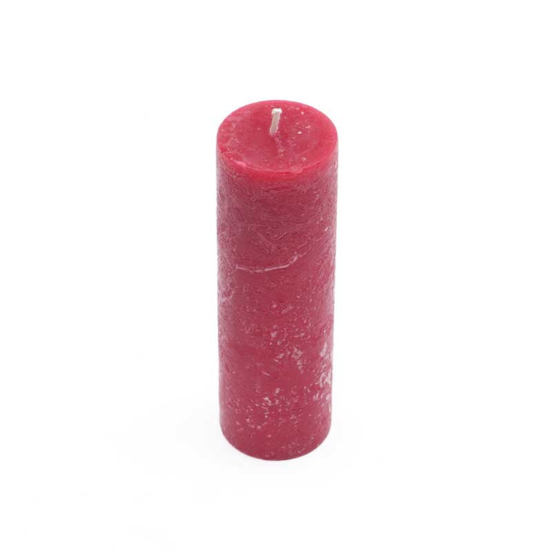 Rustic Pillar Candle, Set of 4 - Candles