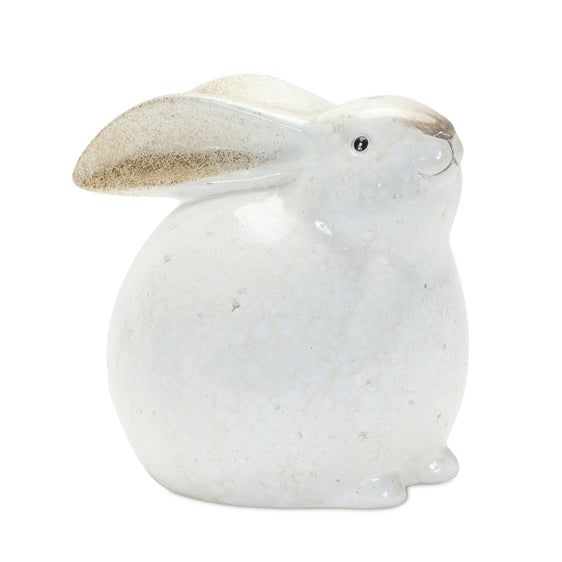 Rustic Terra Cotta Bunny Figurine, Set of 4 - Decor