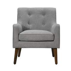 Ryder Woven Fabric Tufted Armchair - Accent Chairs