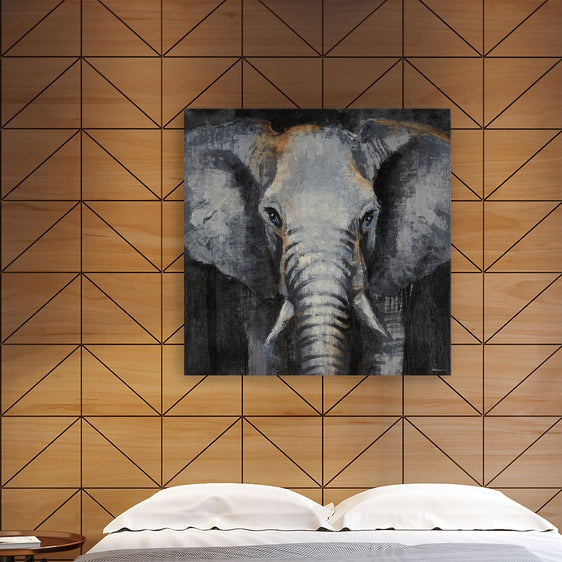 SAFARI ANIMALS - ELEPHANT Canvas Giclee - Wall Art