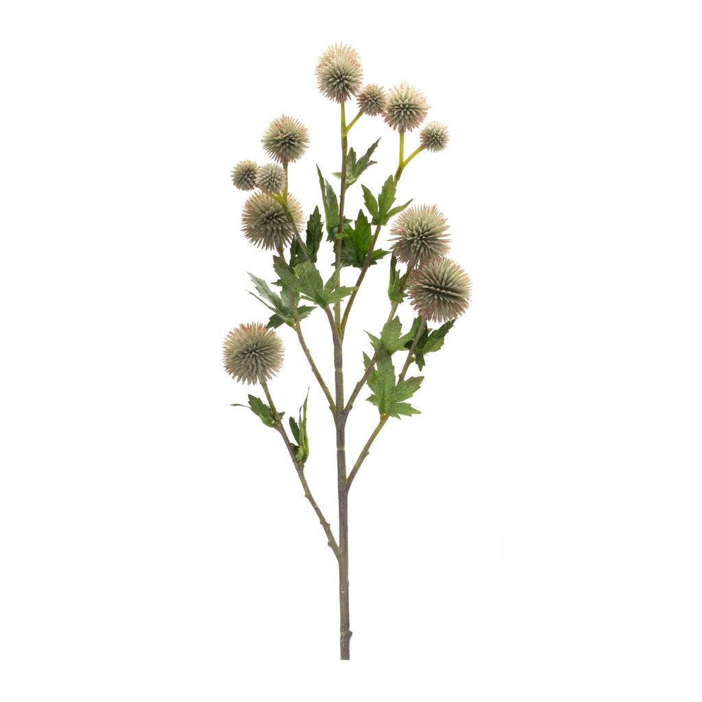 Sage Allium Floral Spray (Set of 6) - Faux Florals