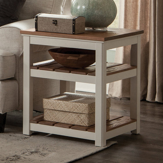 Savannah--Ivory-2-Shelf-End-Table-with-Natural-Wood-Top-End-Tables