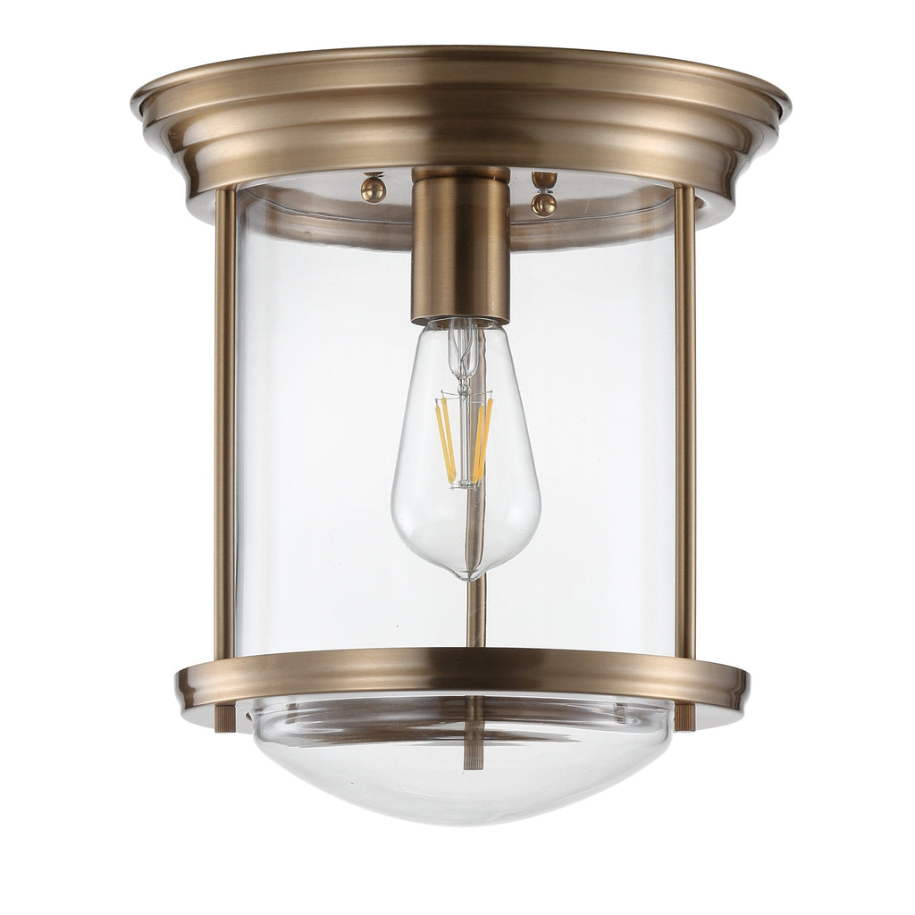 Savannah Metal/Glass LED Flush Mount - Ceiling Lights