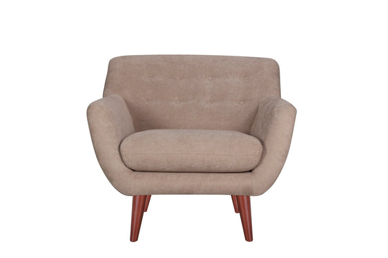 Scanty Accent Chair with Button Tufted Seat - Accent Chairs