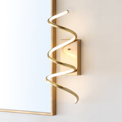 Scribble Modern Metal Integrated LED Vanity Light Sconce - Wall Sconce