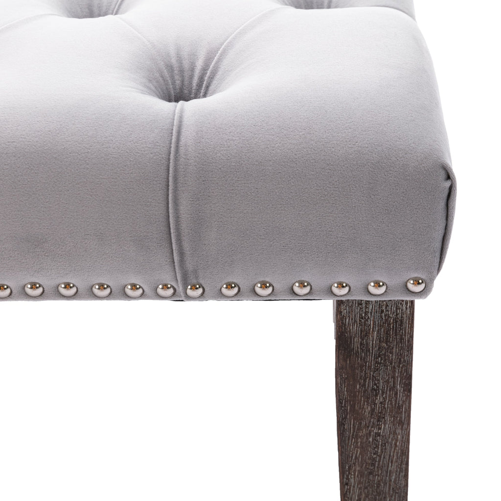 Sculpt Upholstered Velvet Accent Bench - Benches