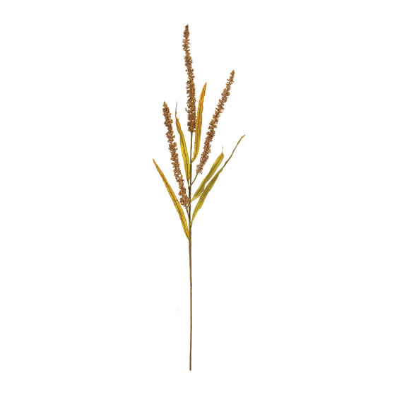 Seeded Plume Spray (Set of 12) - Faux Florals