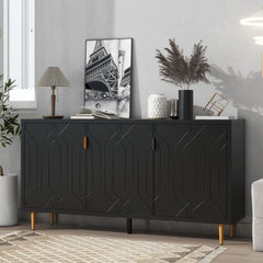 Sierra TV Stand, Console Table and Storage Sideboard Cabinet - Consoles