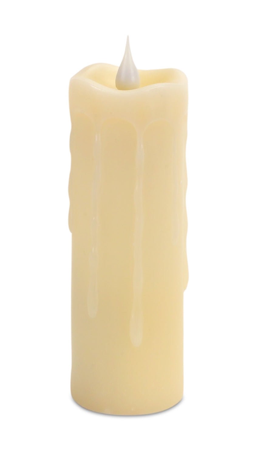 Simplux LED Votive Candle with Moving Flame and Remote (Set of 2) 2"Dx6"H - Candles and Accessories