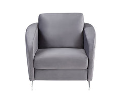 Sofia Velvet Accent Armchair Modern Chic - Accent Chairs