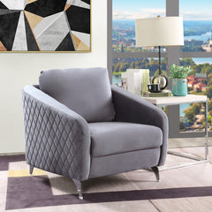 Sofia Velvet Accent Armchair Modern Chic - Accent Chairs