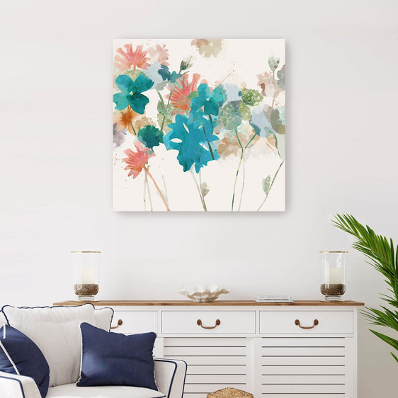 Soft Spring Floral III Canvas Giclee - Wall Art