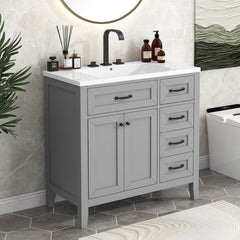 Spencer Bathroom Vanity with Sink Combo and Cabinet - Bathroom Vanity