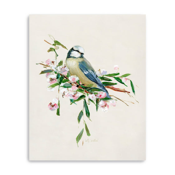 Spring-Song-Blue-Bird-Canvas-Giclee-Wall-Art-Wall-Art