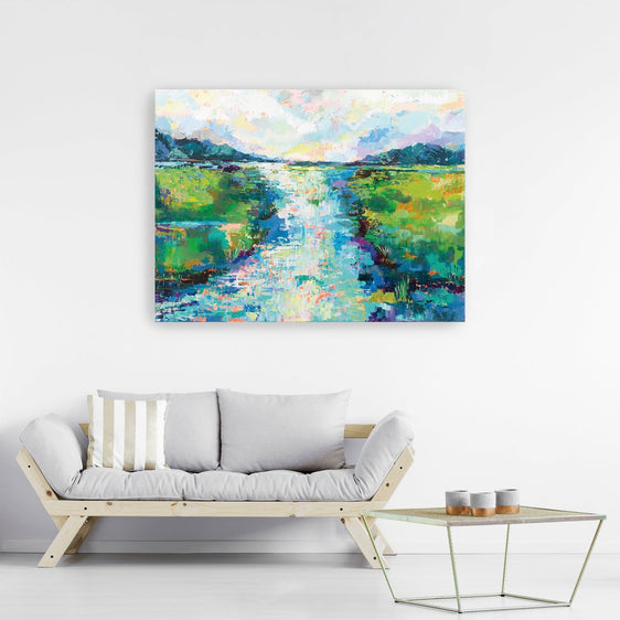 Staccato Canvas Giclee - Wall Art