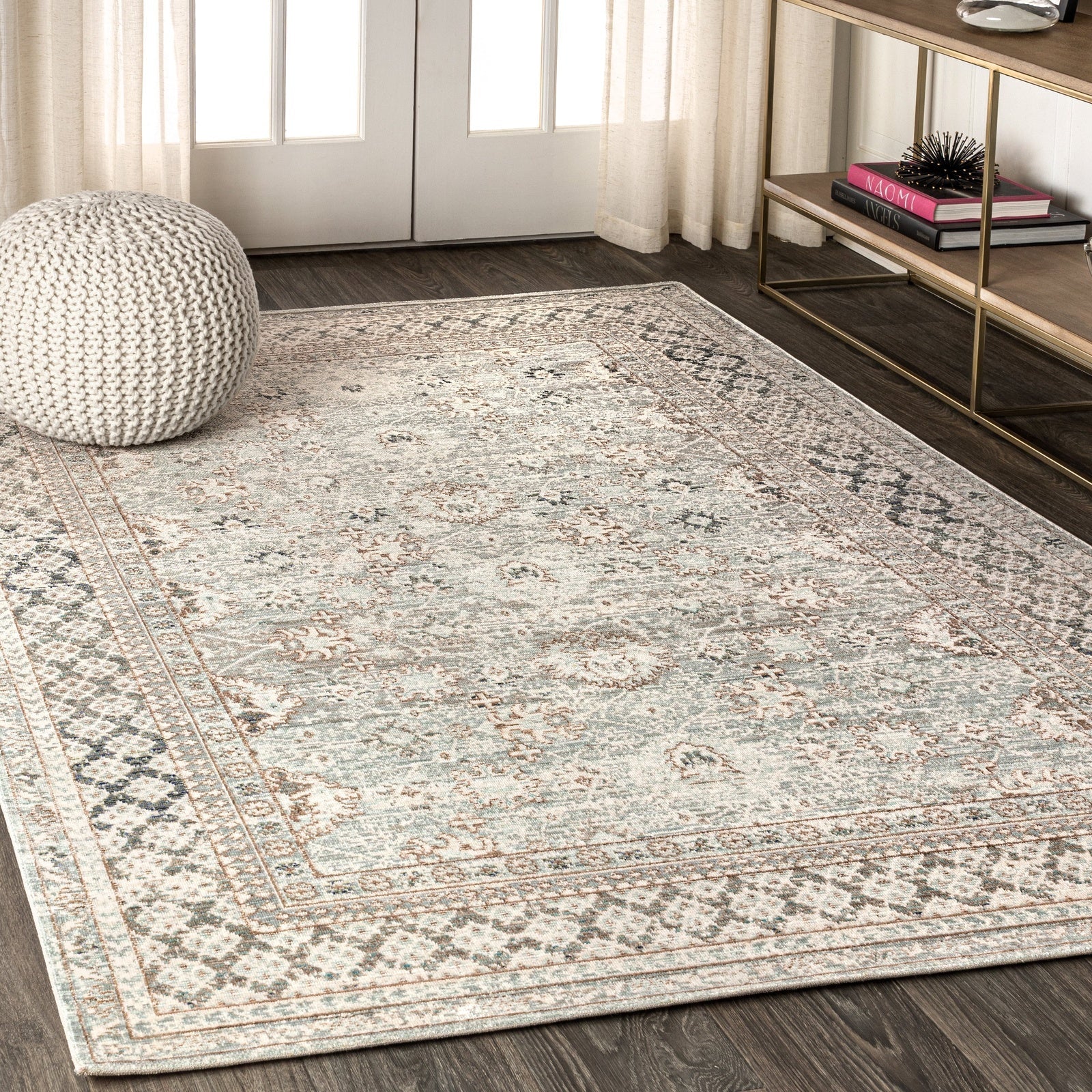 Stirling English Country Argyle Area Rug - Thumbnail 4