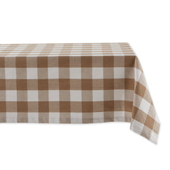 Stone Buffalo Check Tablecloth 60x84 - Tablecloths