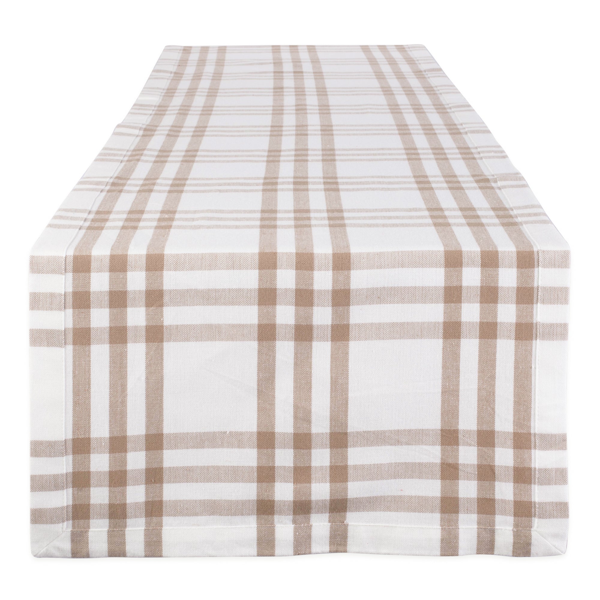 Stone Farm To Table Check Table Runner 14x72 - Table Runners